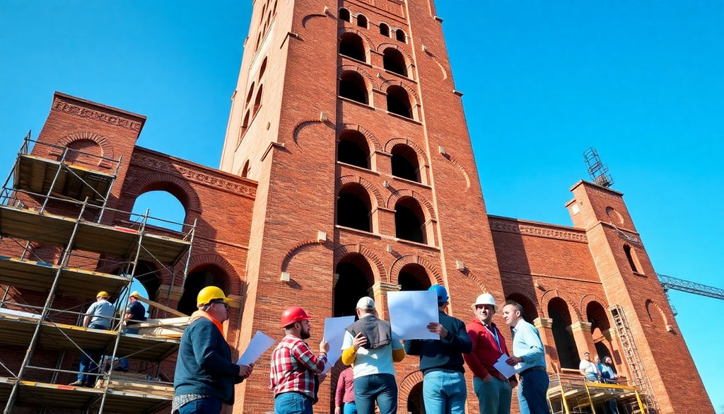 Desafios e Soluções na Construção de Grandes Estruturas em Alvenaria
